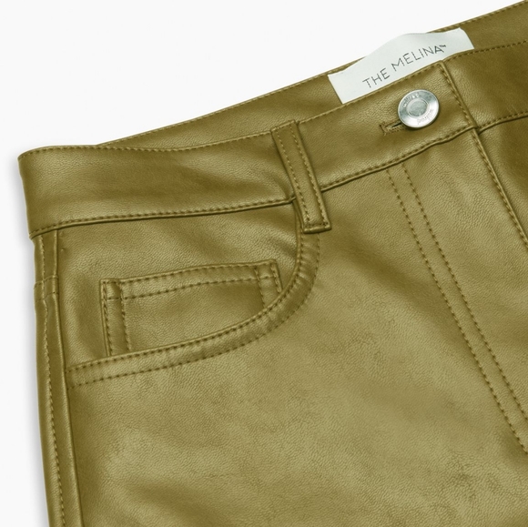 Wilfred: Melina vegan leather pant, NWT, Avocado 🥑, Aritzia, size 4 - Picture 6 of 7